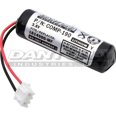 DANTONA Replacement Plc Battery For Mitsubishi Pm-20Bl COMP-190